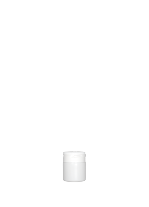 Dose "D" 50 ml weiß mit Handy-Cap-Verschluss mit Abreißring