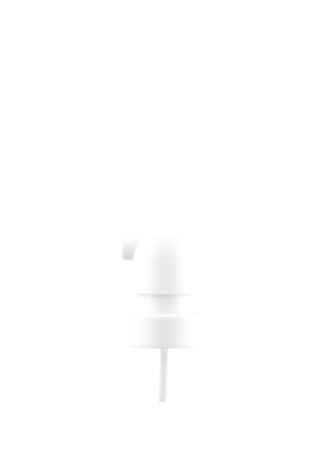 Topische Pumpe weiß (0,14 ml, Snap-On 20 mm)