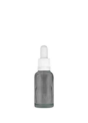  Tropfflasche 20 ml klar mit Pipettenmontur mit Originalitätsverschluss und CB-Saughütchen