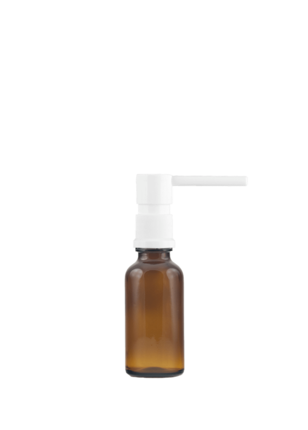  Tropfflasche RDS 30 ml braun mit oraler Pumpe