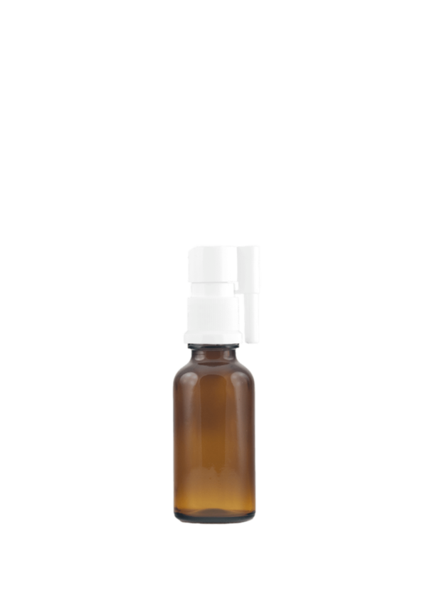  Tropfflasche RDS 30 ml braun mit oraler Pumpe