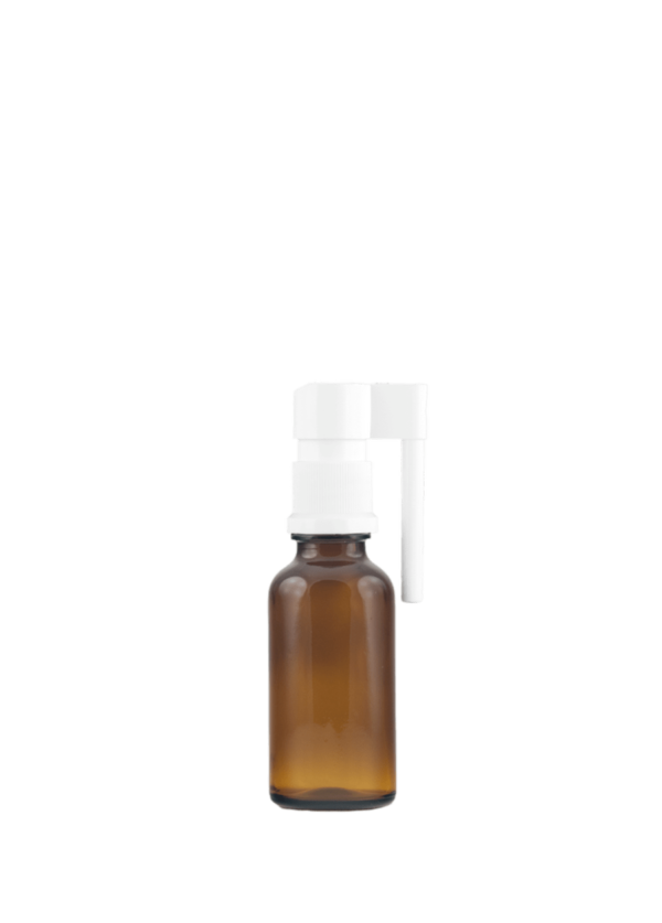  Tropfflasche RDS 30 ml braun mit oraler Pumpe