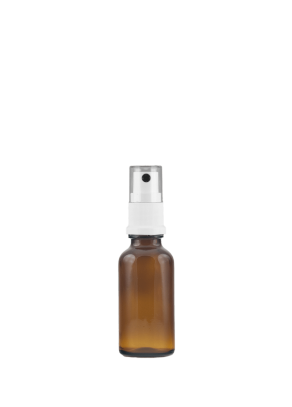  Tropfflasche RDS 30 ml braun mit topischer Pumpe