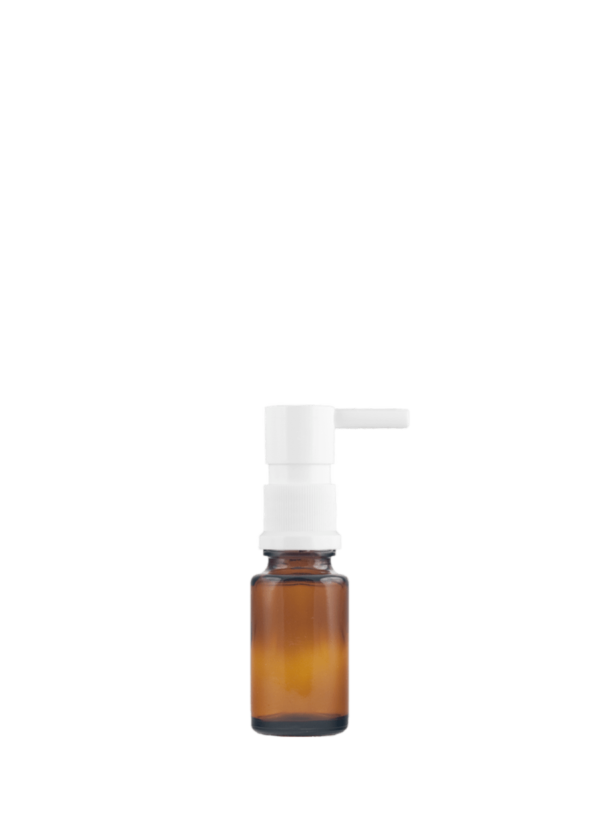  Tropfflasche RDS 15 ml braun mit oraler Pumpe