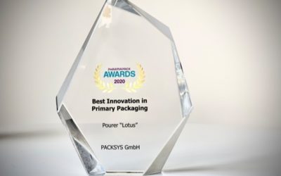 Pourer „Lotus“ wins Pharmapack Award 2020