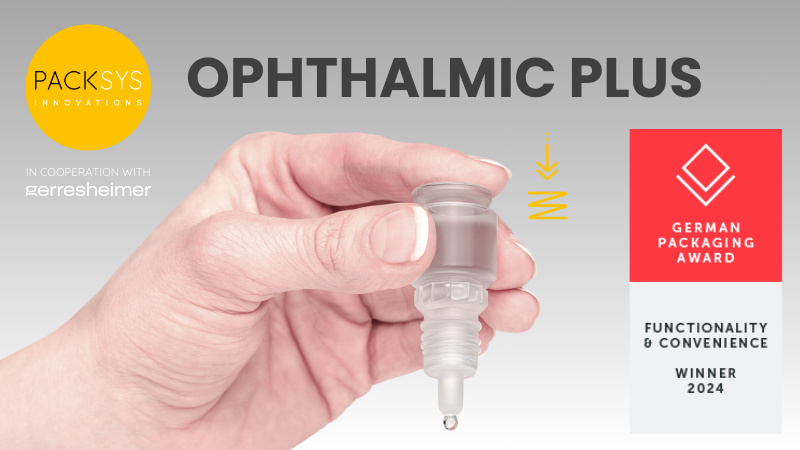 Ophthalmic Plus receives German Packaging Award