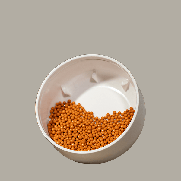 Granulatdosierer_Kappe mit Granulat Anwendung Pharmacos